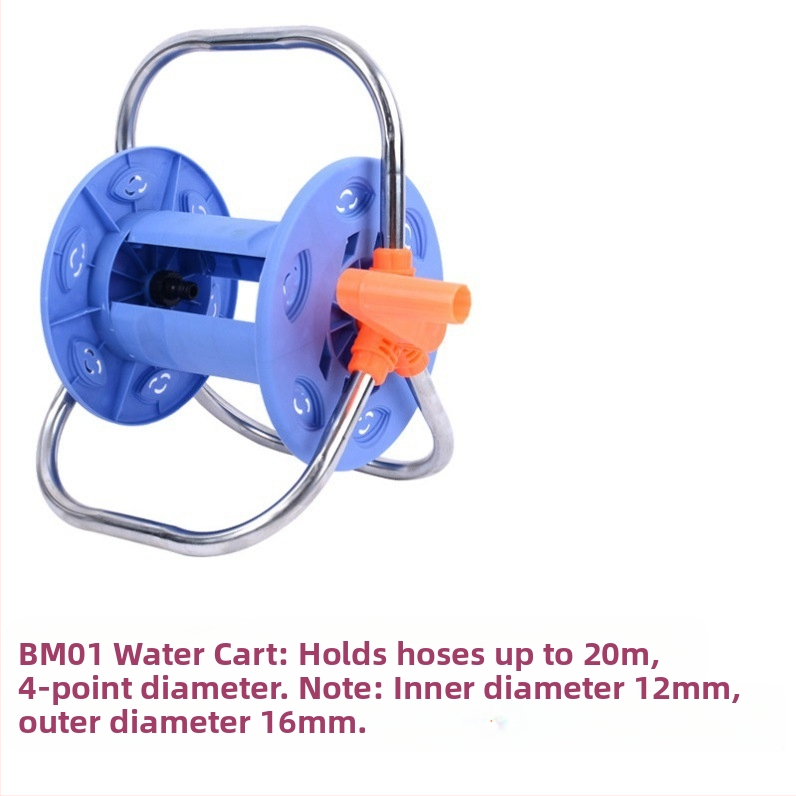 Laistymo žarnos ritinėlis vyniojimui, didelio slėgio laistymas sodui, tinka daržovėms ir akvariumams