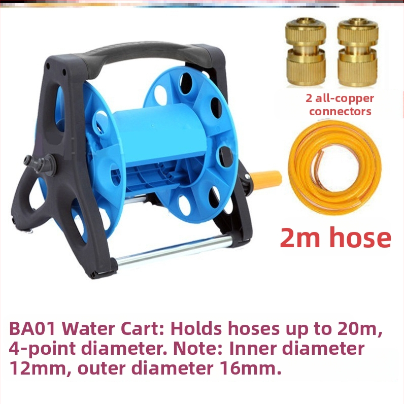 Laistymo žarnos ritinėlis vyniojimui, didelio slėgio laistymas sodui, tinka daržovėms ir akvariumams