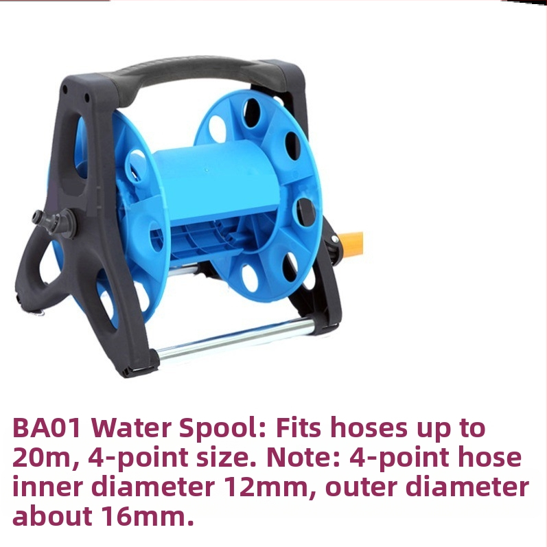 Laistymo žarnos ritinėlis vyniojimui, didelio slėgio laistymas sodui, tinka daržovėms ir akvariumams