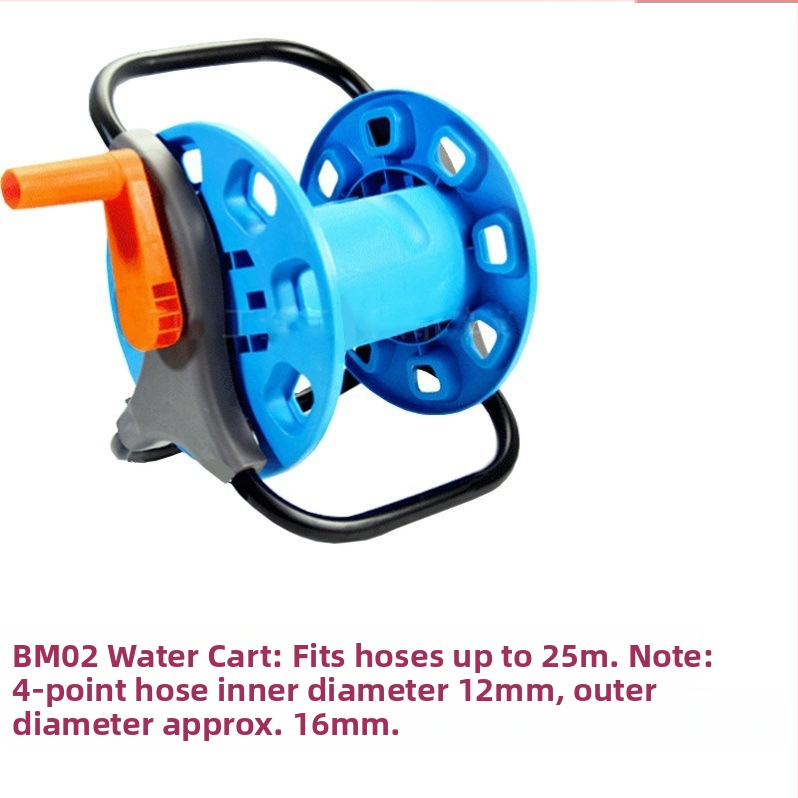 Laistymo žarnos ritinėlis vyniojimui, didelio slėgio laistymas sodui, tinka daržovėms ir akvariumams
