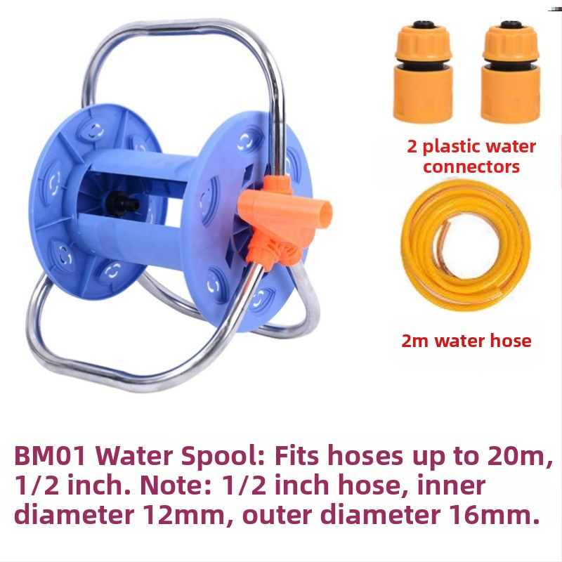Laistymo žarnos ritinėlis vyniojimui, didelio slėgio laistymas sodui, tinka daržovėms ir akvariumams