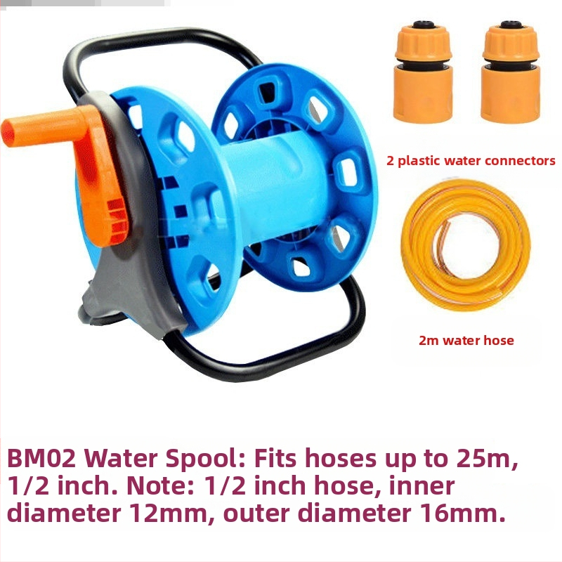 Laistymo žarnos ritinėlis vyniojimui, didelio slėgio laistymas sodui, tinka daržovėms ir akvariumams