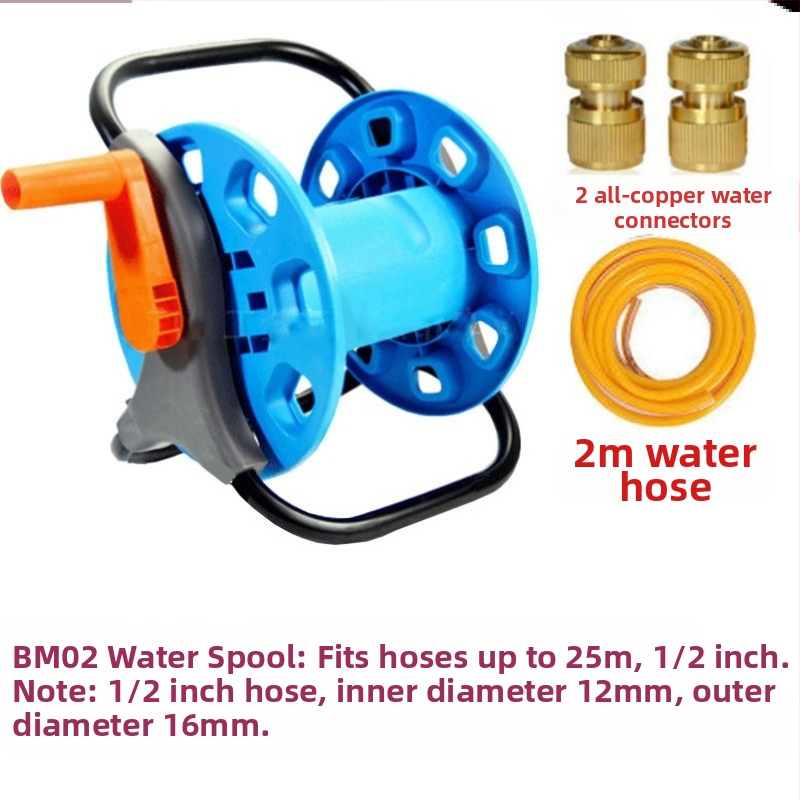 Laistymo žarnos ritinėlis vyniojimui, didelio slėgio laistymas sodui, tinka daržovėms ir akvariumams