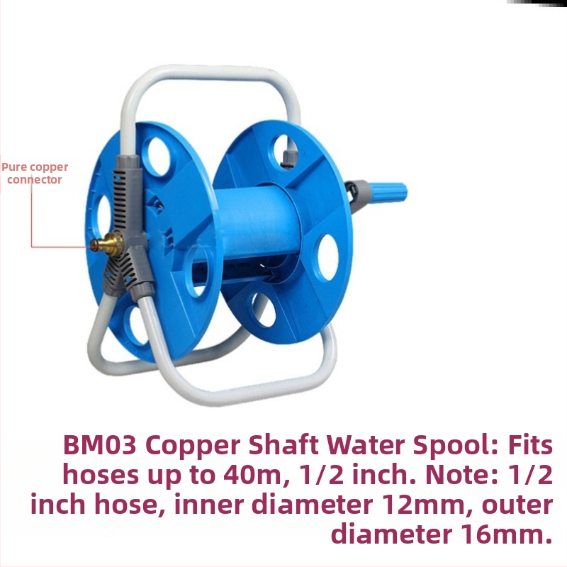 Laistymo žarnos ritinėlis vyniojimui, didelio slėgio laistymas sodui, tinka daržovėms ir akvariumams