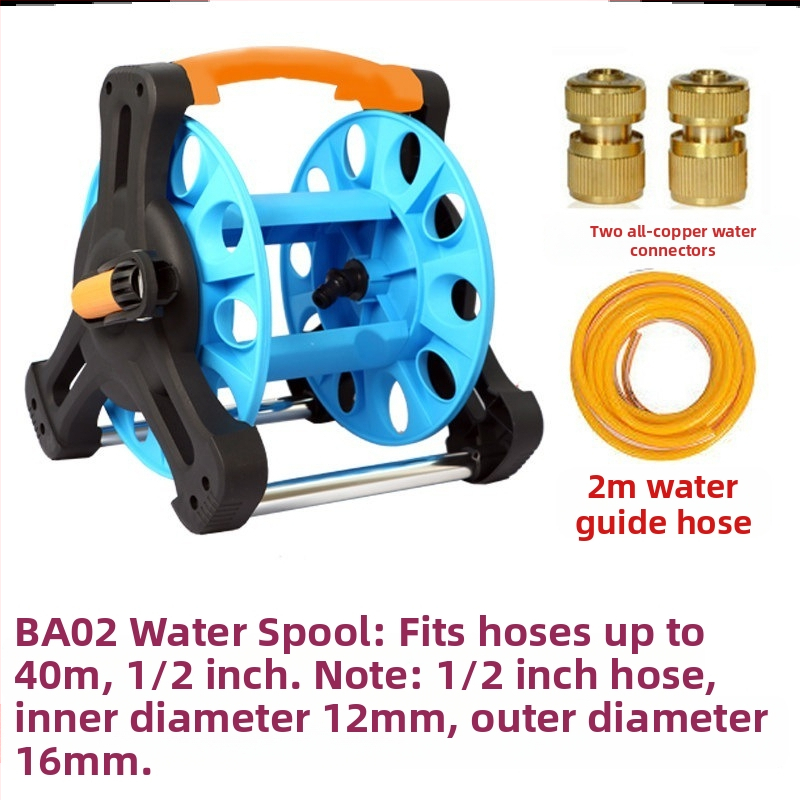 Laistymo žarnos ritinėlis vyniojimui, didelio slėgio laistymas sodui, tinka daržovėms ir akvariumams