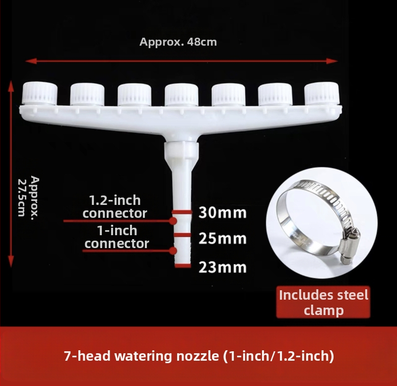 Šiltnamio laistymo purkštuvą, kitas tipas, be prekinio ženklo, neimportuotas