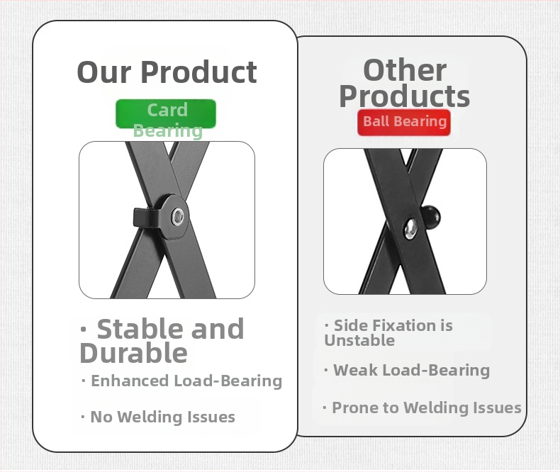 Сгъваема външна стойка за боклук за къмпинг с държач за торби, 100% нов пластмасов материал
