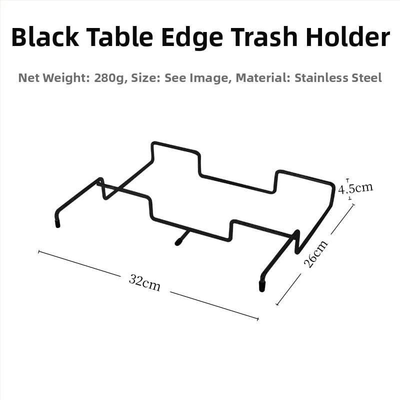 Sulankstoma šiukšlių laikymo stovelė stovyklavimui su maišų laikikliu, 100% naujos plastiko medžiagos