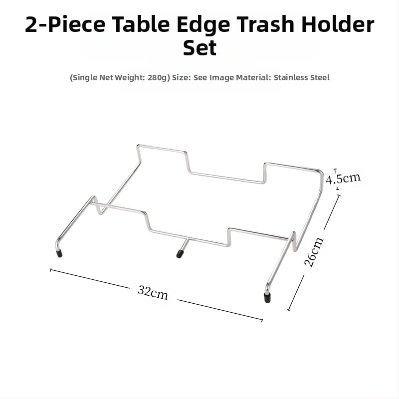 Sulankstoma šiukšlių laikymo stovelė stovyklavimui su maišų laikikliu, 100% naujos plastiko medžiagos