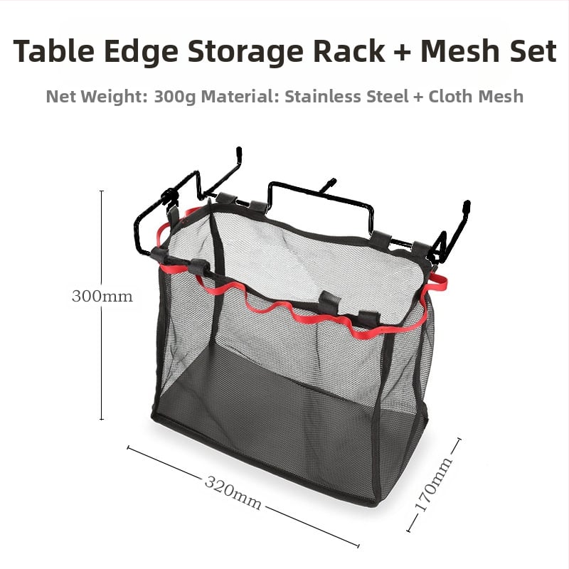 Sulankstoma šiukšlių laikymo stovelė stovyklavimui su maišų laikikliu, 100% naujos plastiko medžiagos