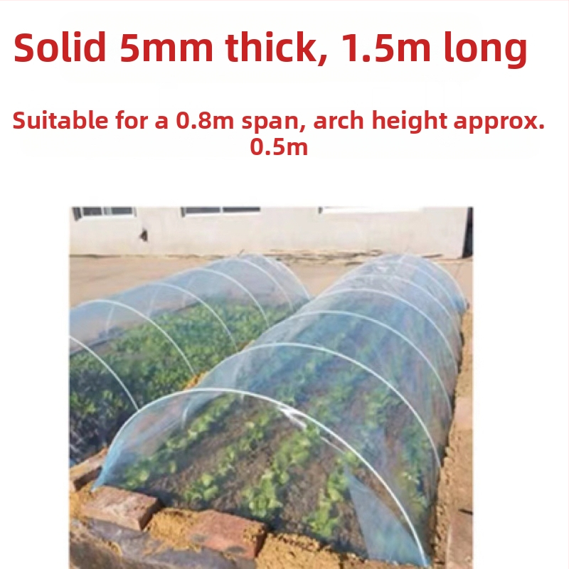 Балконна аркова рамка за засаждане на зеленчуци в оранжерия, пластмасова рамкова конструкция, универсален модел, пусната през 2024 г.