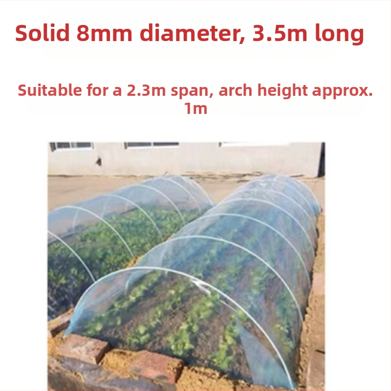 Балконна аркова рамка за засаждане на зеленчуци в оранжерия, пластмасова рамкова конструкция, универсален модел, пусната през 2024 г.