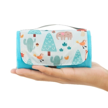 Isdan mini piknika sega, neilons, 250 g, 20D ūdensizturīgs audums, modeļa YSD-80626, salokāma sega kemptingam un brīvajā dabā, mitrumizturība līdz 2000M+