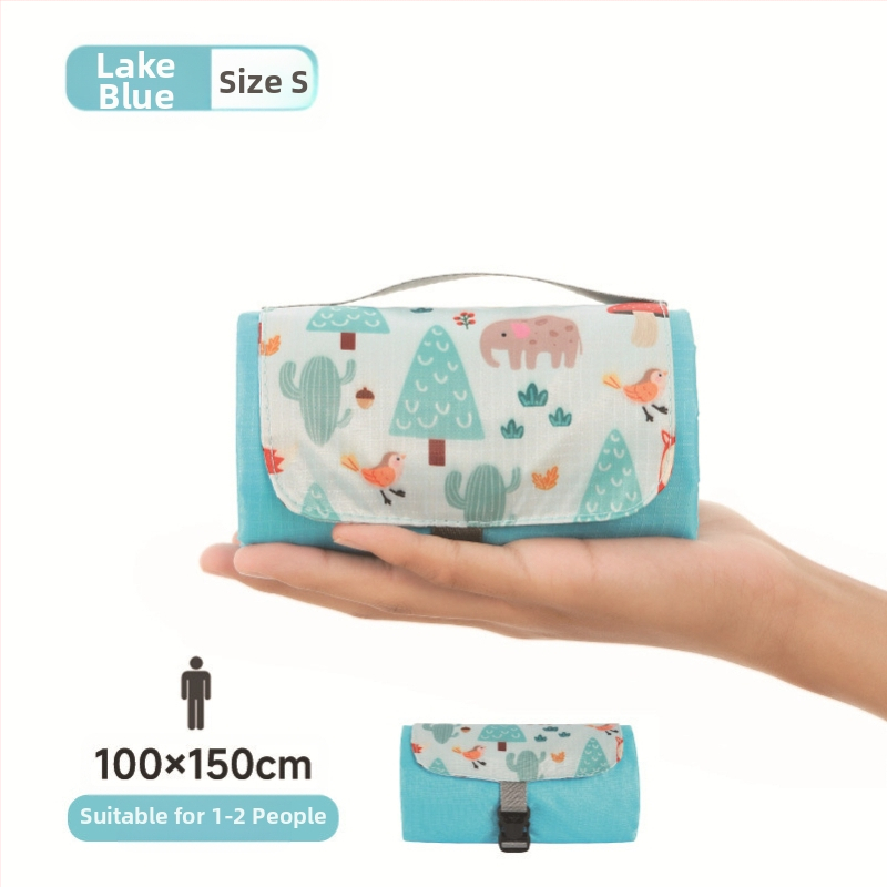 Isdan mini piknika sega, neilons, 250 g, 20D ūdensizturīgs audums, modeļa YSD-80626, salokāma sega kemptingam un brīvajā dabā, mitrumizturība līdz 2000M+