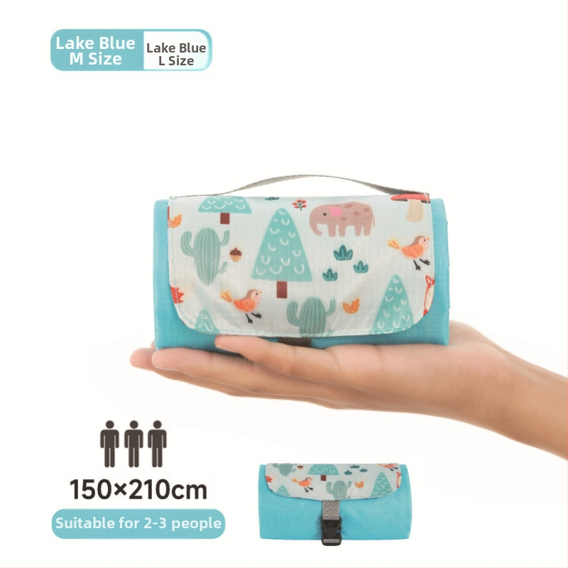 Isdan mini piknika sega, neilons, 250 g, 20D ūdensizturīgs audums, modeļa YSD-80626, salokāma sega kemptingam un brīvajā dabā, mitrumizturība līdz 2000M+