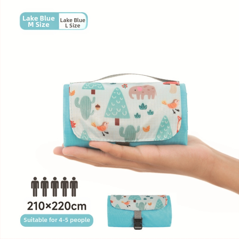 Isdan mini piknika sega, neilons, 250 g, 20D ūdensizturīgs audums, modeļa YSD-80626, salokāma sega kemptingam un brīvajā dabā, mitrumizturība līdz 2000M+