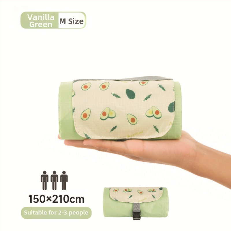 Isdan mini piknika sega, neilons, 250 g, 20D ūdensizturīgs audums, modeļa YSD-80626, salokāma sega kemptingam un brīvajā dabā, mitrumizturība līdz 2000M+