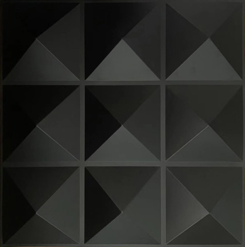 PVC 3D sienų plokštės — dekoratyvus modelis, atsparūs vandeniui, atsparūs ugniai, atsparūs senėjimui (sienų danga)