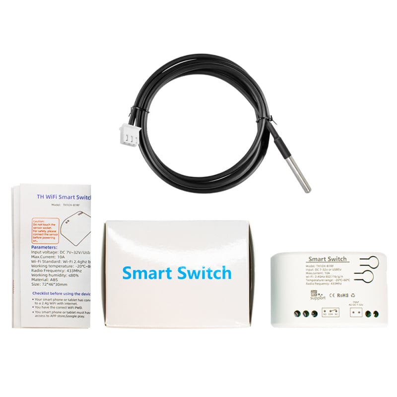 MU WIFI интелигентен термостат релей модул 2.4 GHz