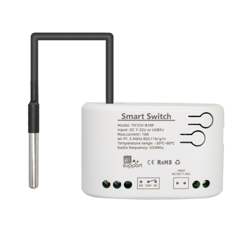 MU WIFI Išmanus termostato relės modulis 2.4 GHz