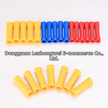 Νάιλον μονωμένος τερματικός συνδετήρας ψυχρής πίεσης, σετ σε κουτί, 210/300 τεμάχια, μεσαίου σωλήνα