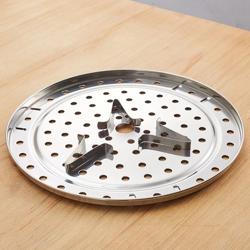 Nerūdijančio plieno trijų kojų garų laikiklis su atjungiamomis kojomis ir drenažu, aukštas virtuvės garintuvas, daugiafunkcinis