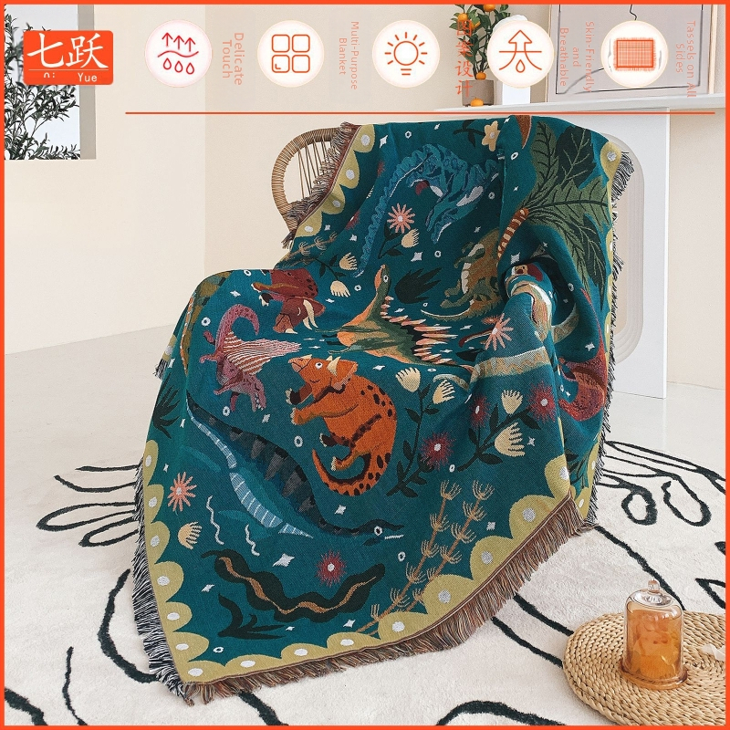 Seven Jump pledas – medvilnė, 1000–1499 g, Cartoon Animation raštas, tinkamas visoms keturioms metų laikams