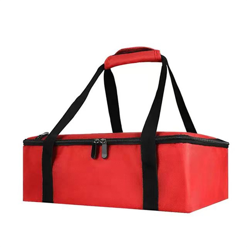 Šiluminė rankinė gėrimams ir patiekalams, nešiojama ir sulankstoma, iš neausto audinio