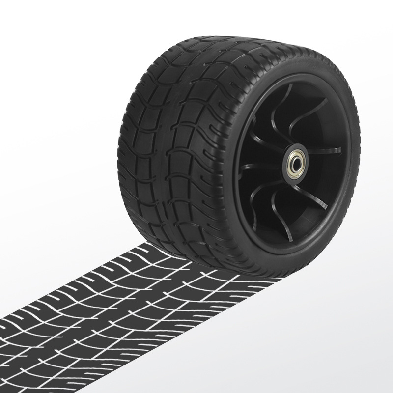 PU колело за количка със твърда външна гума, товароподемност 60 кг