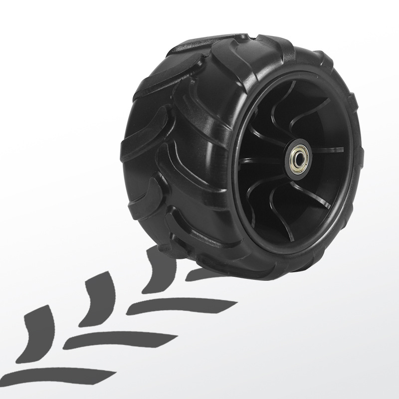 PU колело за количка със твърда външна гума, товароподемност 60 кг