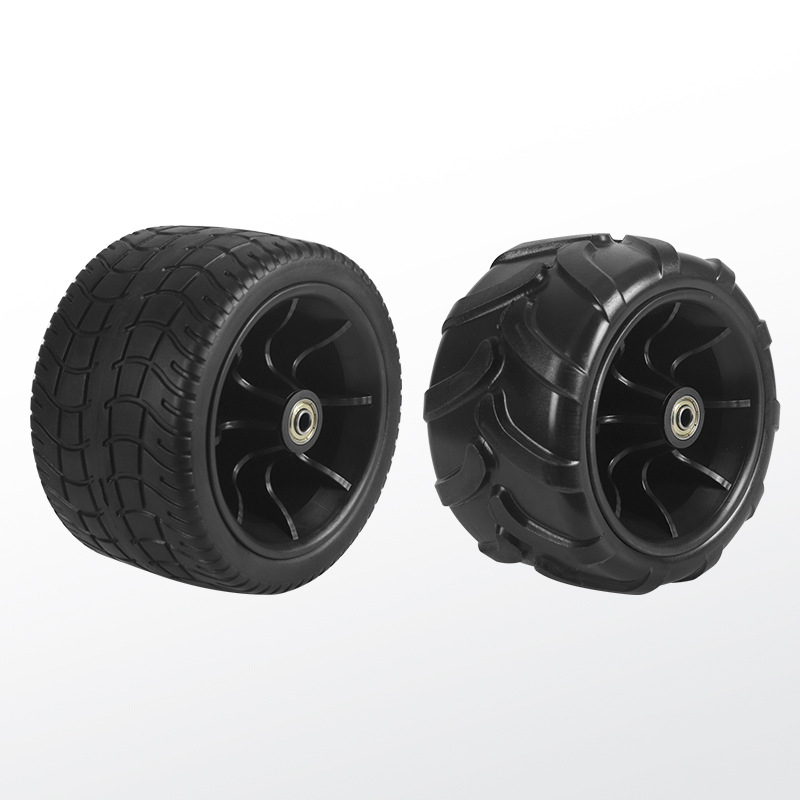 PU колело за количка със твърда външна гума, товароподемност 60 кг