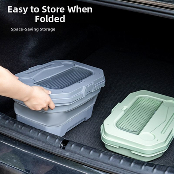 Αναδιπλούμενο κουτί αποθήκευσης για υπαίθριο κάμπινγκ, φορητός οργανωτής πορτ-μπαγκάζ αυτοκινήτου, με μεγάλη χωρητικότητα