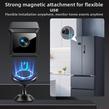 W02 veiksmo kamera su 1080p vaizdo įrašu, 140° plataus kampo, naktinis matymas, WiFi ir Bluetooth.