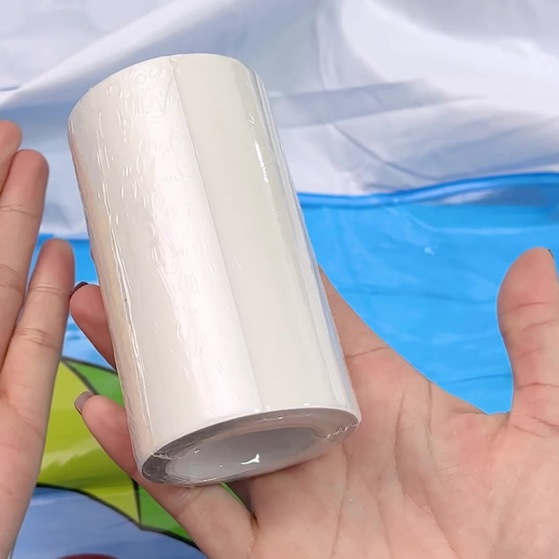 Μονοπλευρή αυτοκόλλητη TPU αδιάβροχη επισκευαστική ταινία, για σκηνές, αδιάβροχα ρούχα, δακτυλίους κολύμβησης και φουσκωτές πισίνες, πάχος 0,3 mm