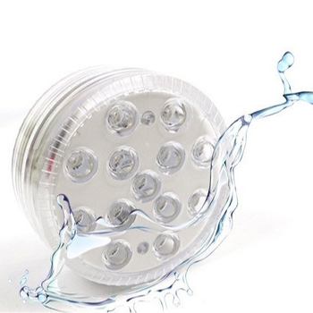 LED povandeninė lemputė su 13 LED, RGB, IP68, 1000 lm, nuotolinio valdymo ryškumo reguliavimas