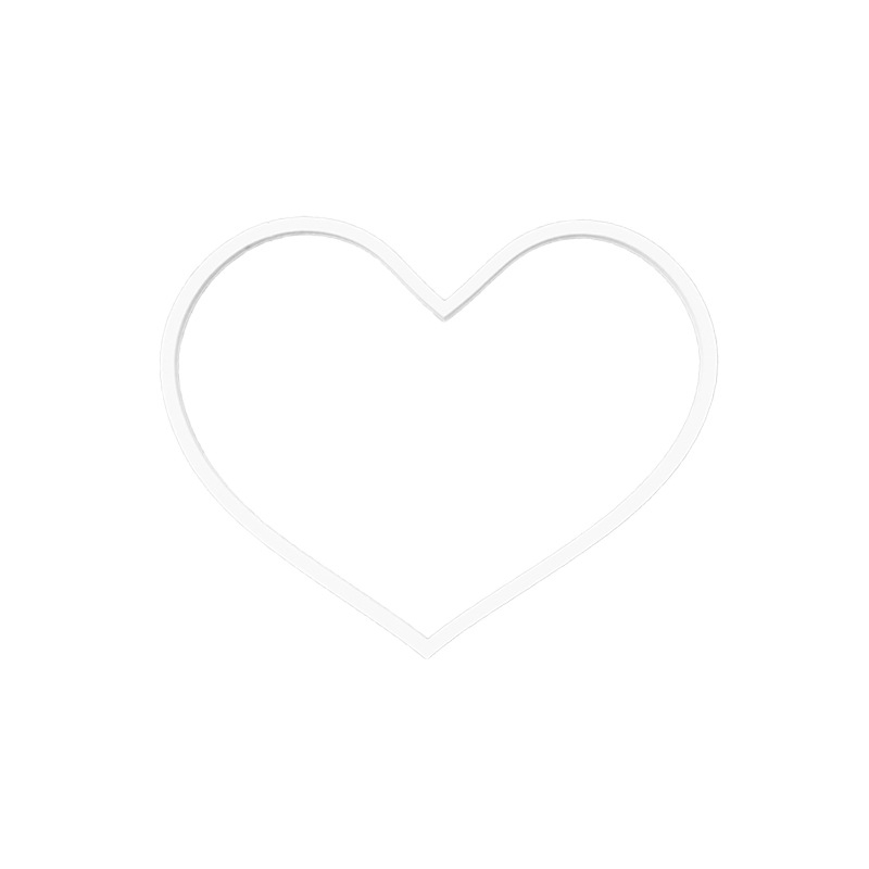 Akrilinė plūduriuojanti Betta maitinimo žiedas su augalų siena, širdies formos