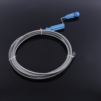 Rankinis sukamas nuotekų valytuvas – plieno viela, WC įrankis, HOGM-TOOL