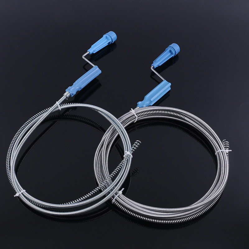 Rankinis sukamas nuotekų valytuvas – plieno viela, WC įrankis, HOGM-TOOL