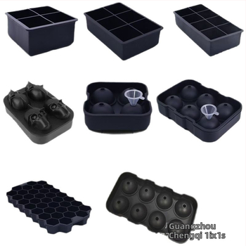 Σετ σιλικόνιων παγοθηκών με σχέδιο κυψέλης, περιλαμβάνει τετράγωνες κοιλότητες 6 και κυκλικές κοιλότητες με 6 μπάλες, 50 ml ανά κύβο, εύκολη απελευθέρωση