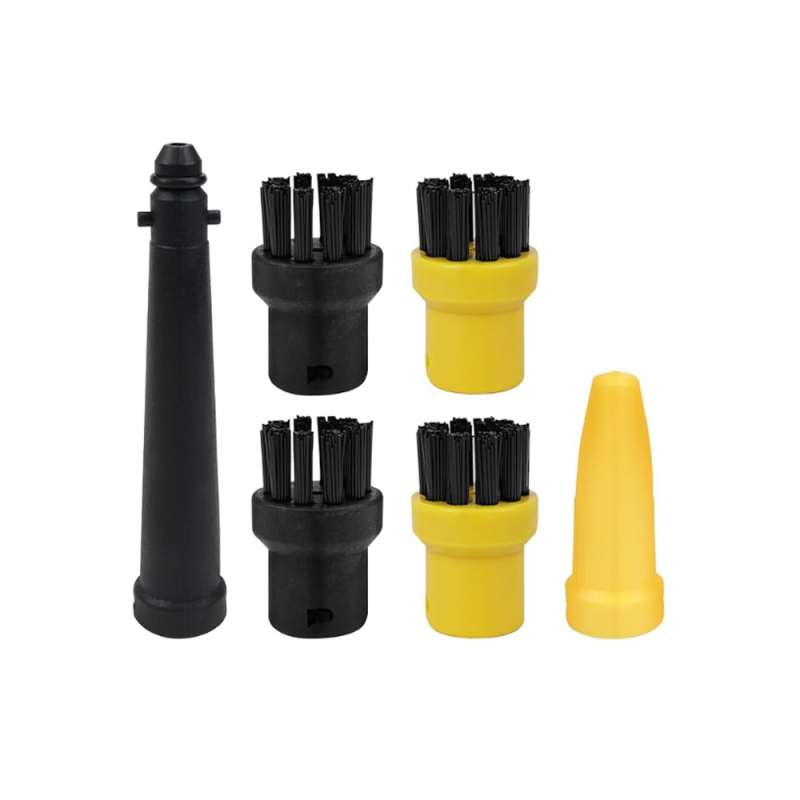 MX SC серия комплект аксесоари за пароизмивател Karcher SC1-5 – комплект малка кръгла четка и кърпа за домакинство, обхват 101–150 m²