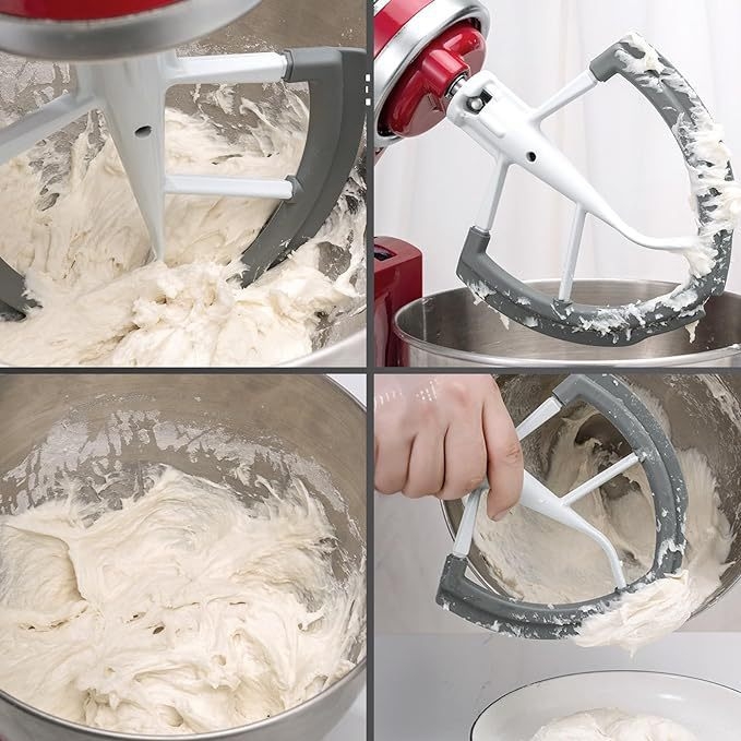 Dvostrano gumirana glava za miješanje za Kitchen Treasure 6 qt mikser, kapacitet 5.5–6 qt