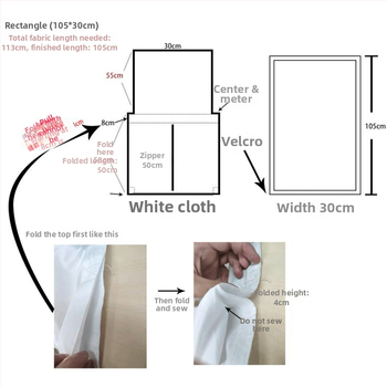 Langų oro kondicionieriaus sandarinimo audinys — vandeniui atsparus, nuo uodų, apsauga nuo tiesioginio oro srauto; Medžiaga: cheminių pluoštų; Prekės ženklas: Boxin