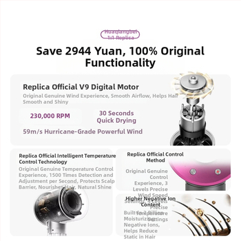 Домашен сешоар за коса с отрицателни йони, 1600W, 220V, горещ и хладен въздух, шум 45–50 dB