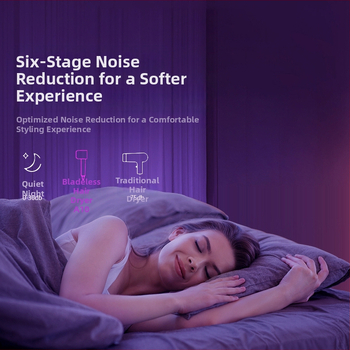 Домашен сешоар за коса с отрицателни йони, 1600W, 220V, горещ и хладен въздух, шум 45–50 dB