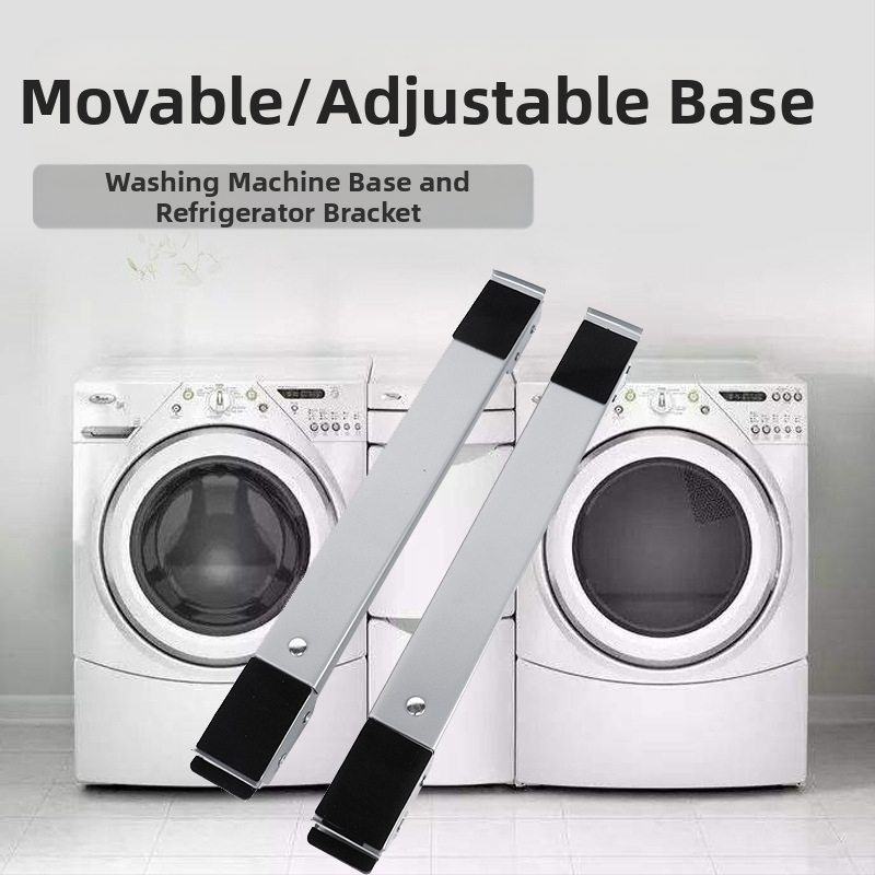 Universali bazė skalbimo mašinai ir šaldytuvui, plieninė konstrukcija, atspari rūdims, neslysta, reguliuojama ir judama, nereikia įrengimo