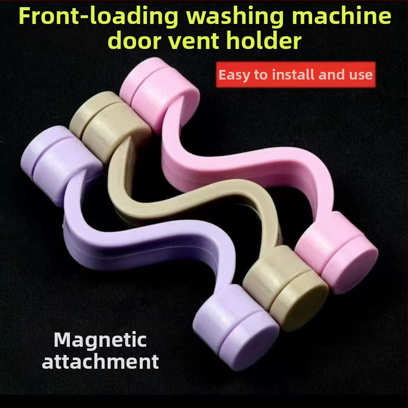 Fiksējošs sprādzes priekšējās ielādes veļas mazgājamajai mašīnai – pretslīdēšana, plastmasas dizains, mūsdienīgs stils