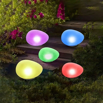 Napelemes föld alatti LED világítás kerthez, modell ZND-00654, 12V tápellátás, 6–12 óra üzemidő, CE tanúsítvány
