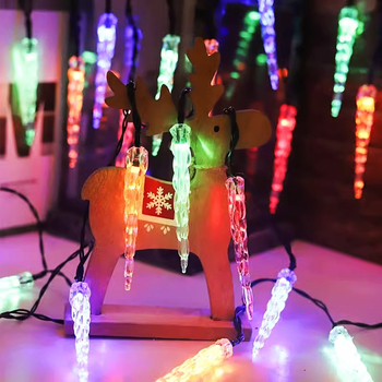 Cy-solar Bubble Wand висяща светлинна гирлянд – 5000 lm, IP66 за външна употреба, соларно захранване, вход ≤36 V, живот 50 000 ч