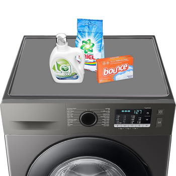 Σιλικονούχα επάνω βάση πλυντηρίου – αντιολισθητική, αδιάβροχη, προστασία από σκόνη, βάση αποθήκευσης για κουζίνα και μπάνιο