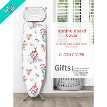 Lyginimo stalo danga – skalbiama, atspari aukštai temperatūrai medvilnės audinys, namų naudojimui